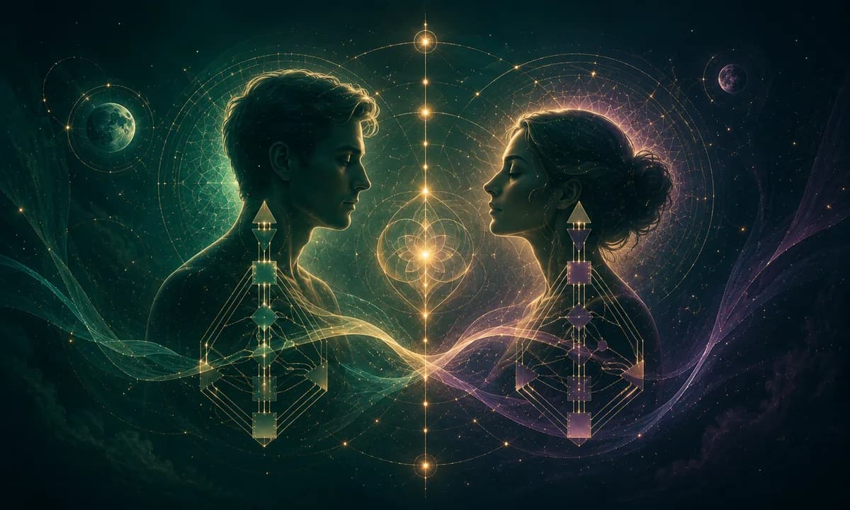 تصویر مفهومی تحلیل رابطه و اتصال دو نقشه